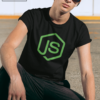 0be19286-c7e2-40cf-b4c8-1009aee3b607 Camiseta logo central Node Js