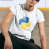 362b7d97-dca4-4ad9-bd4f-5e3c14fbdfa9 Camiseta logo central Python