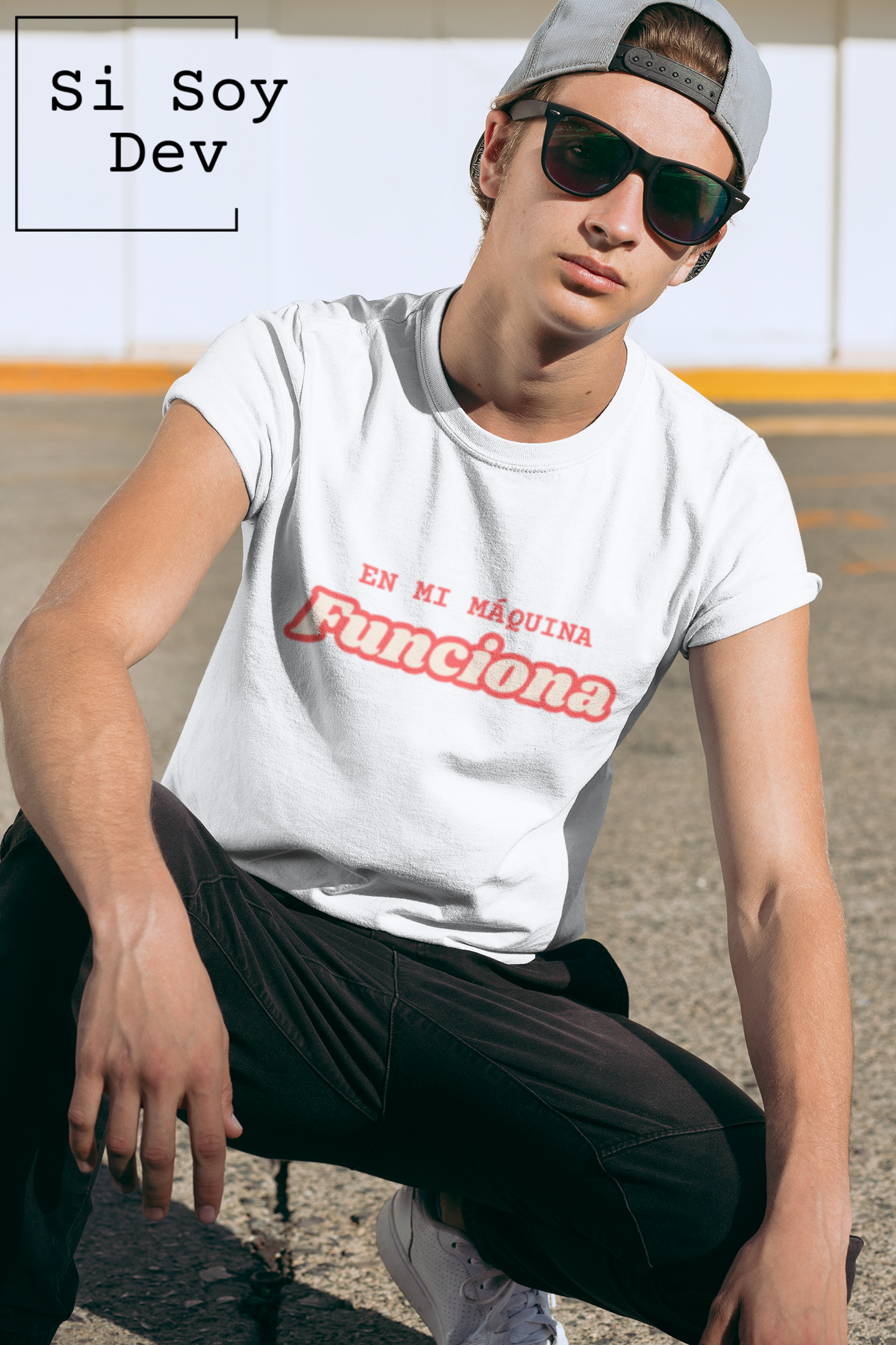 Camiseta En mi maquina funciona