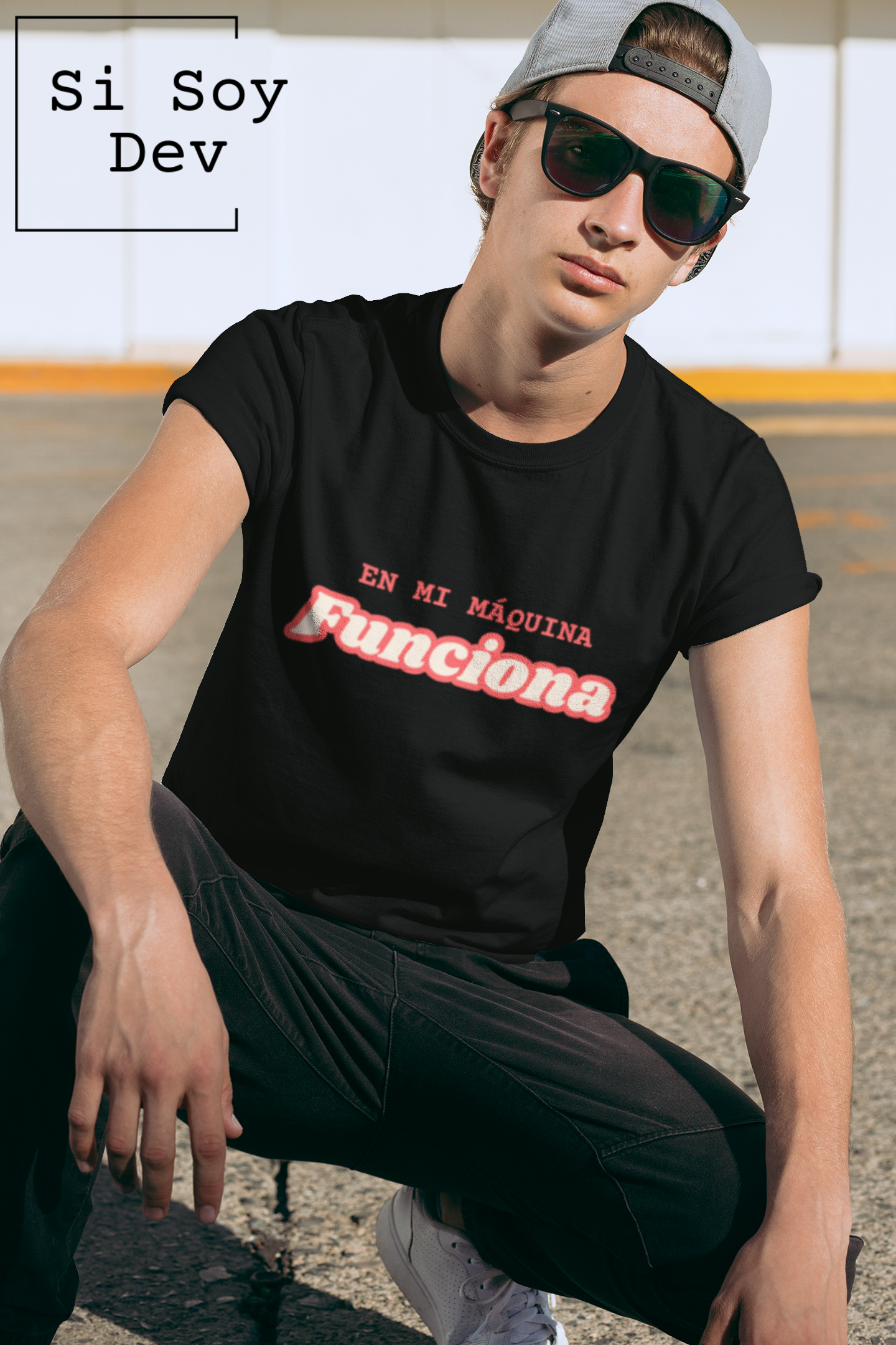 Camiseta En mi maquina funciona