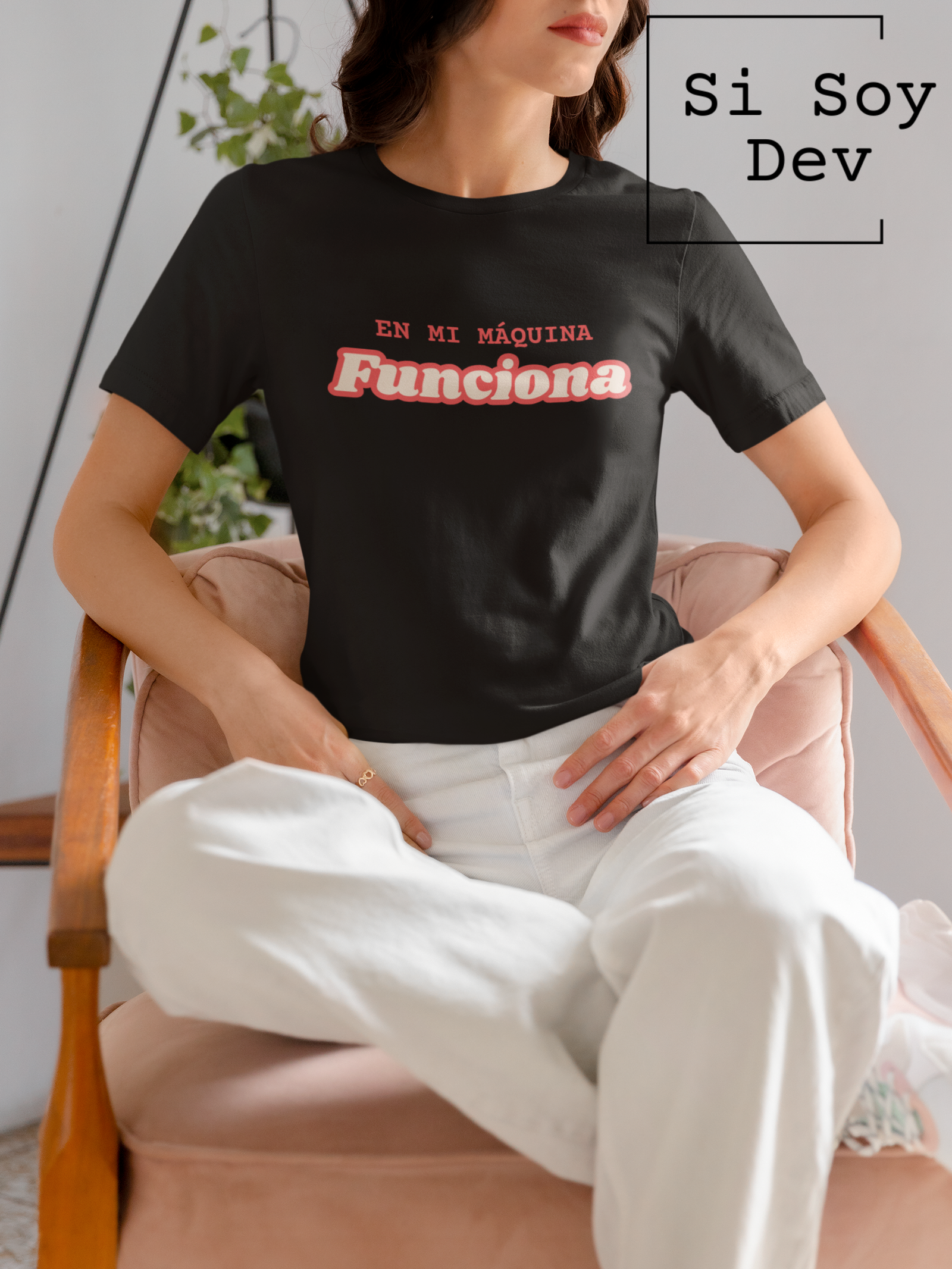 Camiseta En mi maquina funciona